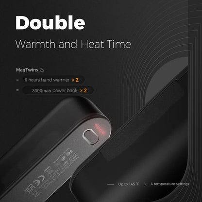 Dual Magnetic Rechargeable Hand Warmer